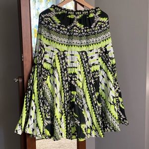 Midi cotton skirt